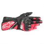 Guantes moto Alpinestars Stella SP-8 V3 Negro Blanco Diva Rosa