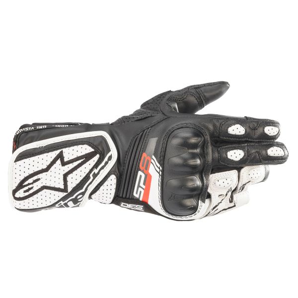 Guantes moto Alpinestars Stella SP-8 V3 Negro Blanco