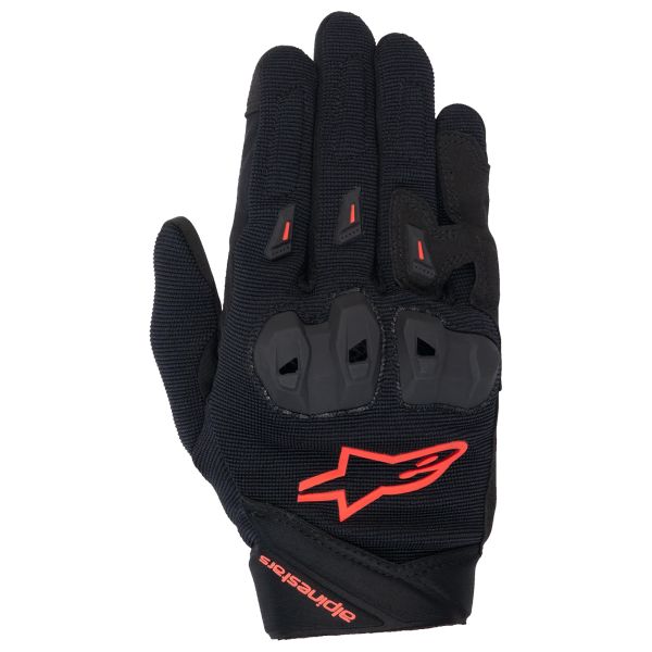 Guantes moto Alpinestars Stella SP X 1 Negro Rojo Fluo