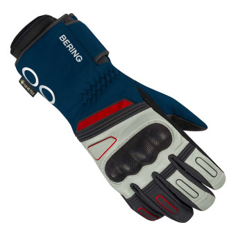 Guantes moto Bering Austral Gore Tex Navy Grey Red