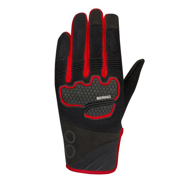 Guantes moto Bering Breeze Black Red Guantes moto Bering Breeze Black Red