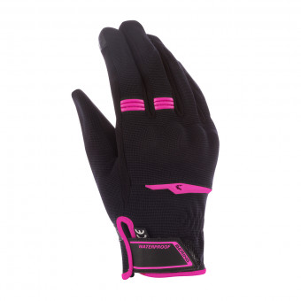 Guantes moto Bering Lady Borneo Black Fuchsia