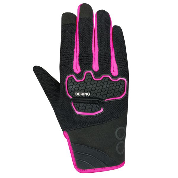 Guantes moto Bering Lady Breeze Black Fuschia Guantes moto Bering Lady Breeze Black Fuschia