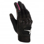 Guantes moto Bering Lady Kelly Black Fuchsia