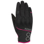 Guantes moto Bering Lady Nassau Negro fucsia Guantes