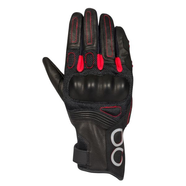 Guantes moto Bering Lady Pitts Black Red