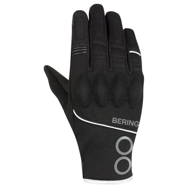 Guantes moto Bering Nassau Guantes blancos negros