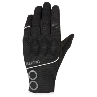 Bering Nassau Guantes blancos negros