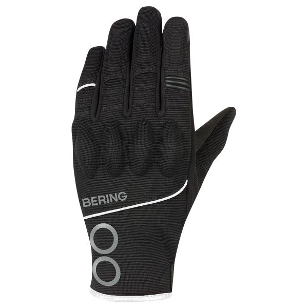 Bering Nassau Guantes blancos negros