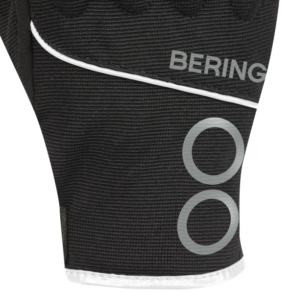 Bering Nassau Guantes blancos negros