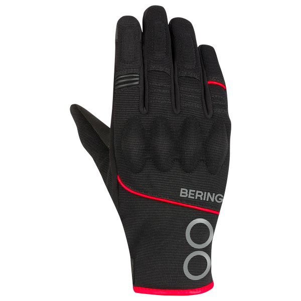 Guantes moto Bering Nassau Guantes rojos negros