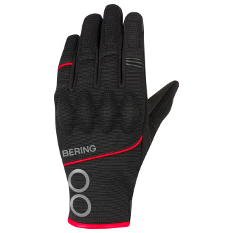 Bering Nassau Guantes rojos negros