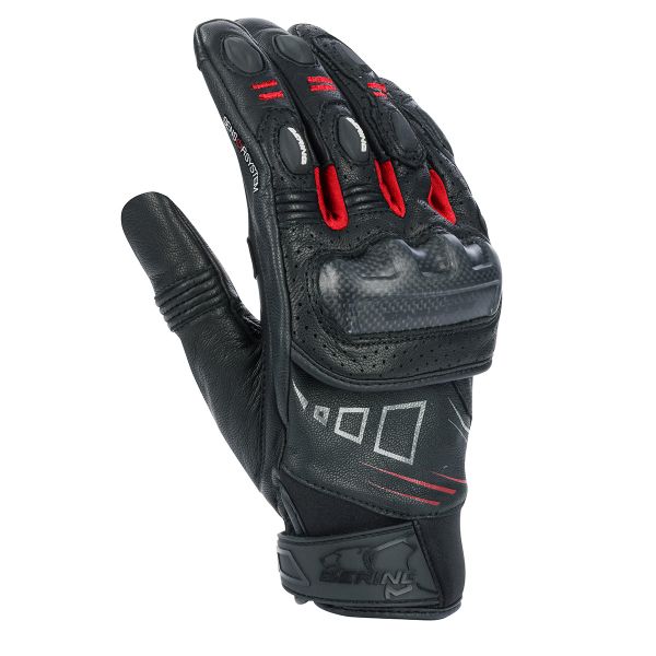 Guantes moto Bering Razzer Black White Red Guantes moto Bering Razzer Black White Red