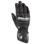 Guantes moto Bering Snap Black White Glove