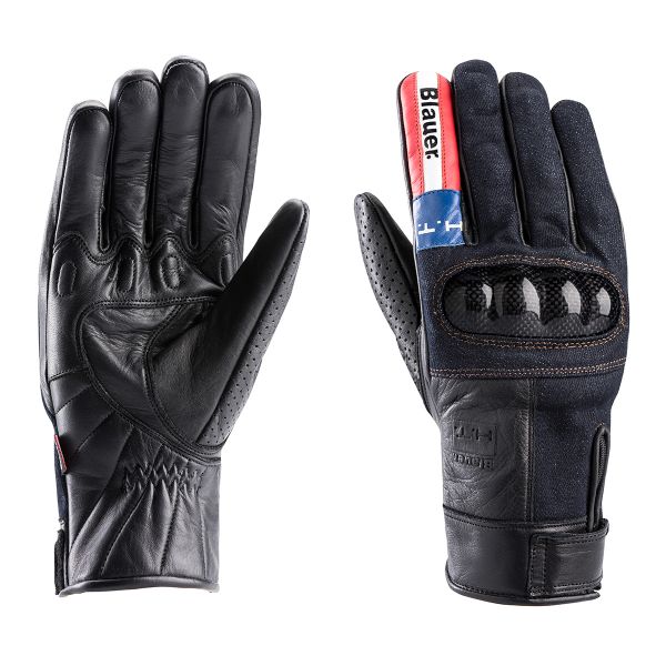 Guantes moto Blauer Combo Carbon Denim USA
