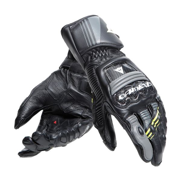 Guantes moto Dainese Druid 4 Black Charcoal Grey Yellow Fluo Guantes moto Dainese Druid 4 Black Charcoal Grey Yellow Fluo
