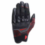 Guantes moto Dainese Ermex Negro Rojo-Lava