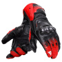 Guantes moto Dainese Fiero Metal Black Red Lava White