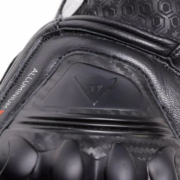 Dainese Fiero Metal Black White Red Fluo