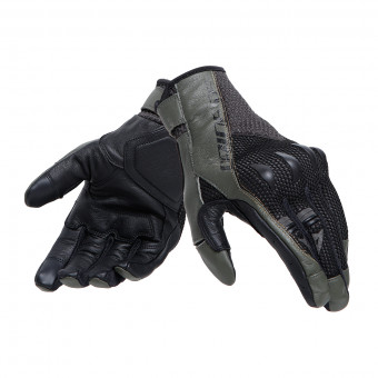 Guantes moto Dainese Karakum Ergo-Tek Black Army Green