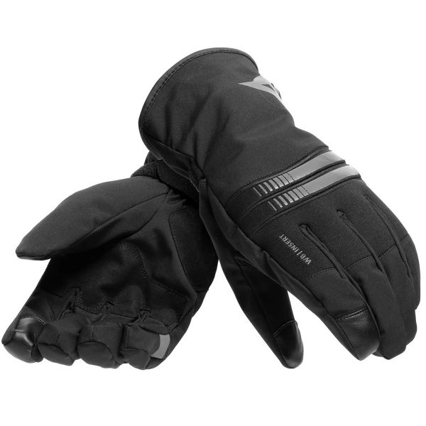 Guantes moto Dainese Plaza 3 D-Dry Black Anthracite Guantes moto Dainese Plaza 3 D-Dry Black Anthracite