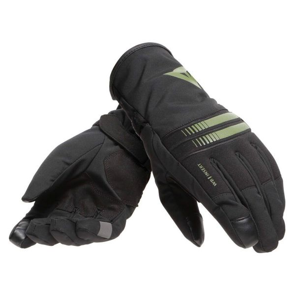 Guantes moto Dainese Plaza 3 Lady D-Dry Black Bronze Green Guantes moto Dainese Plaza 3 Lady D-Dry Black Bronze Green