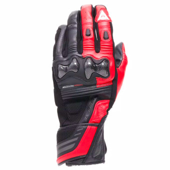 Guantes moto Dainese Reacto Carbon Long Negro Rojo Lava Guantes moto Dainese Reacto Carbon Long Negro Rojo Lava