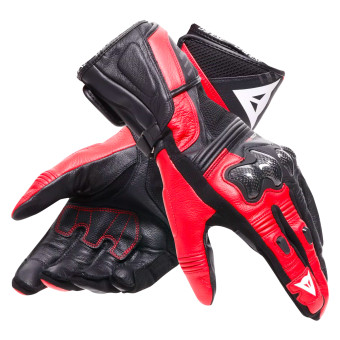 Dainese Reacto Carbon Long Negro Rojo Lava