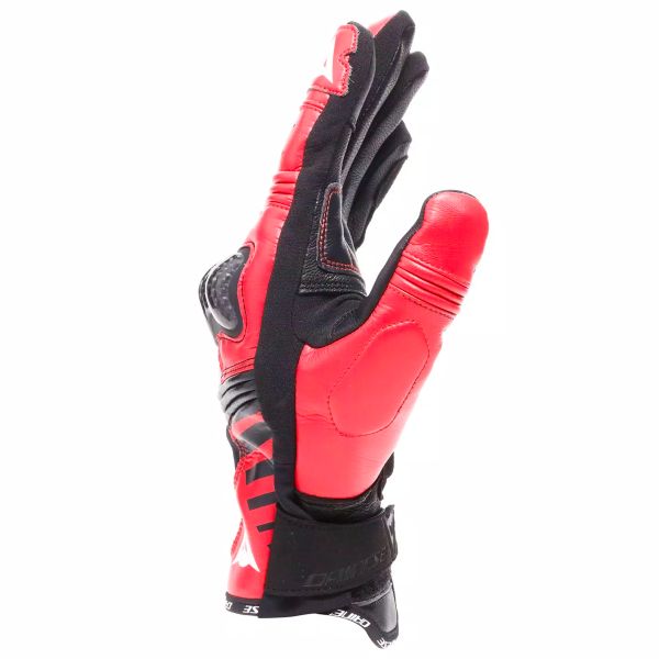 Dainese Reacto Carbon Short Negro Rojo Lava