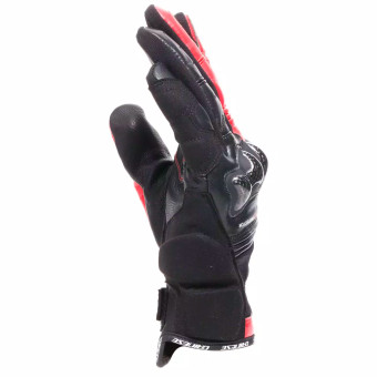 Dainese Reacto Carbon Short Negro Rojo Lava