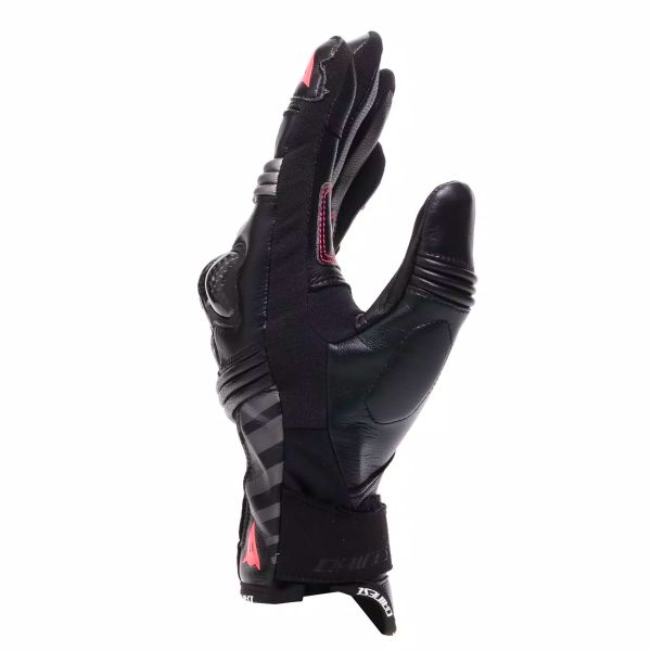 Dainese Reacto Carbon Short Mujer Negro Fluo Rosa