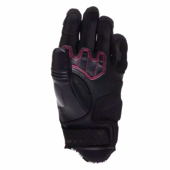 Dainese Reacto Carbon Short Mujer Negro Fluo Rosa