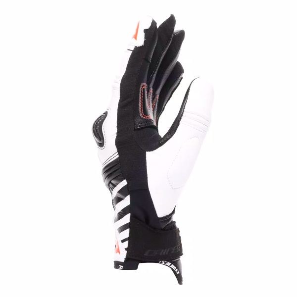 Dainese Reacto Carbon Short Mujer Negro Blanco Rojo Fluo