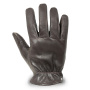 Guantes moto Dmd Escudo Piel Marrn Oscuro
