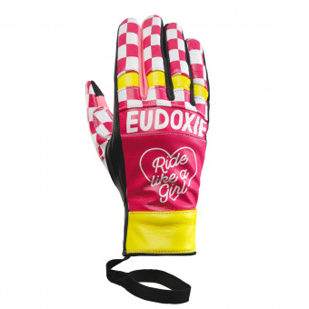 Guantes moto EUDOXIE G-Gold Pink
