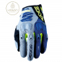 Guantes moto Five E2 Grey Fluo Yellow Navy