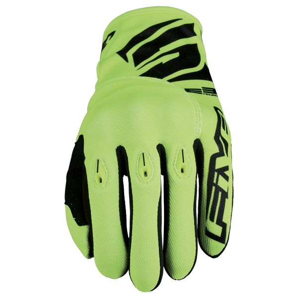 Guantes moto Five E3 Evo Amarillo fluorescente
