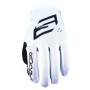 Guantes motocross Five MXF4 Mono White