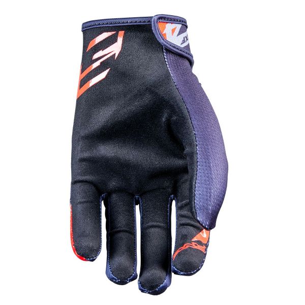 Five MXF4 Scrub Grey Fluo Red