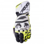 Guantes moto Five RFX Race 10 White Fluo