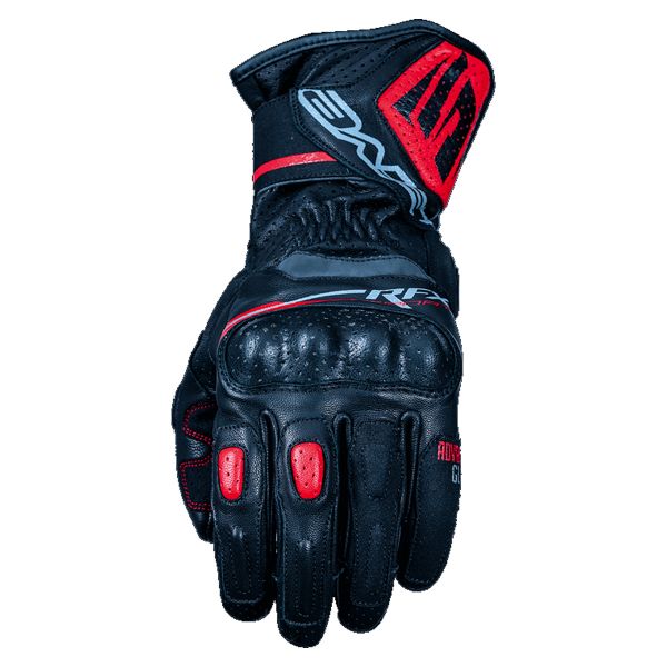 Guantes moto Five RFX Sport Black Red
