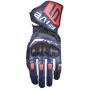 Guantes moto Five RFX Sport Evo Azul tormenta fluo Rojo blanco