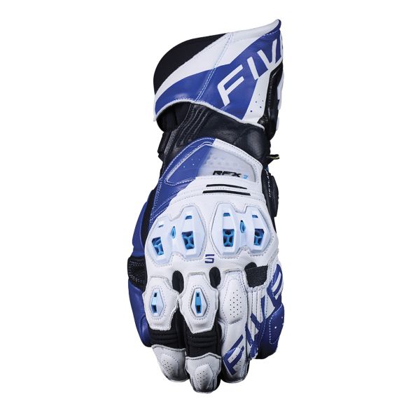 Guantes moto Five RFX1 Evo White Blue