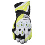 Guantes moto Five RFX1 Evo White Fluo Yellow