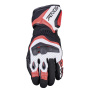 Guantes moto Five RFX4 Evo Airflow White Fluo Red