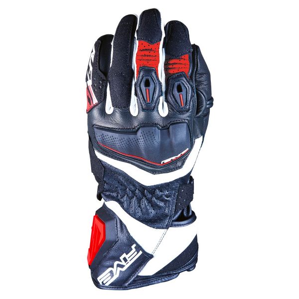 Guantes moto Five RFX4 Evo Black White Red