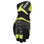 Guantes moto Five RFX4 Evo WP Negro Amarillo Fluo