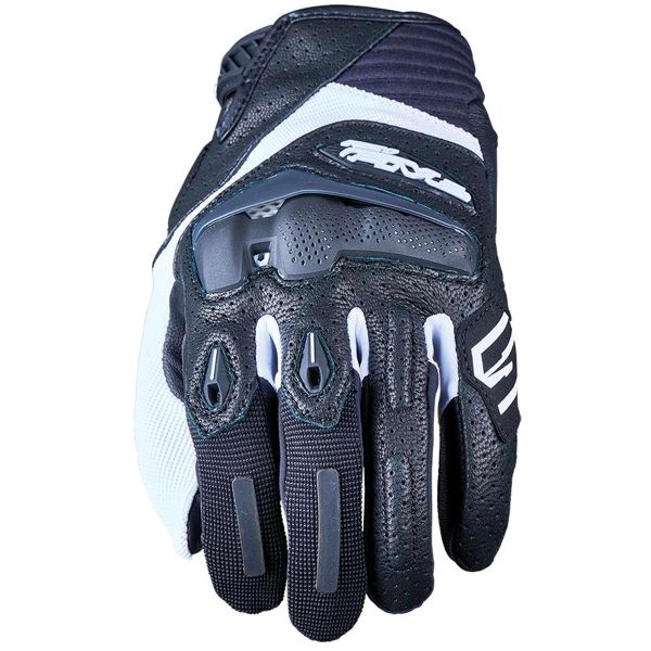 Guantes moto Five RS1 Black White Guantes moto Five RS1 Black White