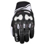 Guantes moto Five RS2 Evo 2 Mujer Negro Blanco Rosa