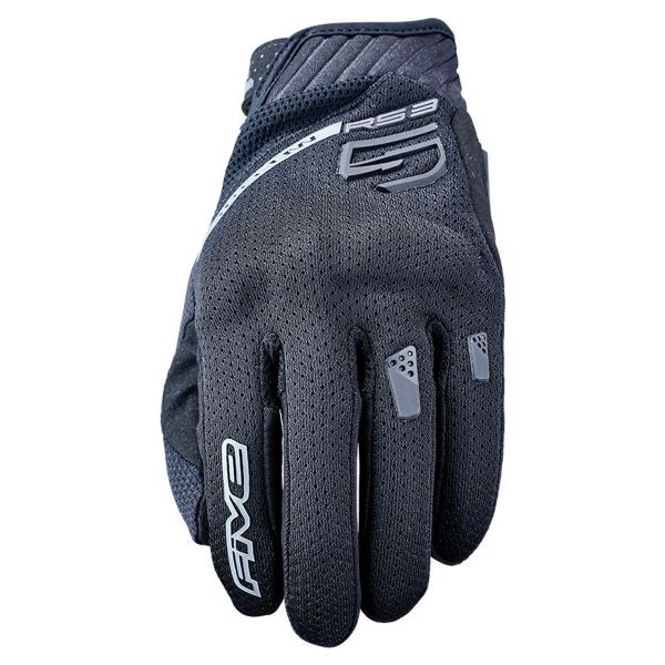 Guantes moto Five RS3 Evo Airflow Black Guantes moto Five RS3 Evo Airflow Black